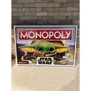 New Sealed Monopoly Star Wars The Mandalorian The Child Edition Board Game